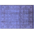 thumbnail image 1 of Ahgly Company Indoor Rectangle Oriental Blue Industrial Area Rugs, 2' x 4', 1 of 4