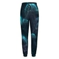 thumbnail image 5 of Women's Sweatpants, Ice Blue Light Spot Jellyfish Baggy Sweatpants Joggers for Women, Fall Outfits for Women 2024 Lounge Yoga Athletic Workout Pants with Pockets, 5 of 7
