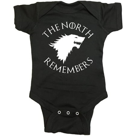 

Game of Thrones One Piece The North Remembers Direwolf Bodysuit