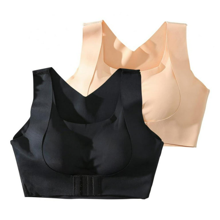 2 Pack Dropshipping Bras For Women Posture Corrector Seamless Push