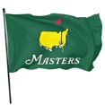 thumbnail image 1 of Masters Flag 3x5ft Double Sided Indoor Outdoor Decor Banner American Golf Flags, 1 of 4