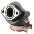 thumbnail image 2 of Intake Manifold Inlet Induction Pipe Fit for GY6 125cc 150cc ATV Mopeds Sooter, 2 of 5
