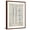 Brown Frame, variant on Art.com PP89-Antique Grid Parchment Vintage Baseball Bat 1939 Patent Poster Giclee Print by Cole Borders, 12" x 16"
