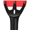 thumbnail image 2 of 2-Piece Detachable ice Scraper with Ergonomic Foam Handle, Suitable for Cars, Trucks, SUVs (avy , PVC Bruss) (Color : Red), 2 of 7