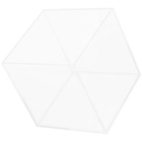 UPOUART Stylish Acrylic Betta Tank Transparent Desktop Fish Aquarium for Relaxation