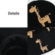 thumbnail image 3 of 50-54 cm Circunferencia de la Cabeza Sombreros para Hombres y Mujeres, Sombreros para el Sol con patrón de cervatillo, ala Grande, Sombreros de Pescador con protección Solar para n, 3 of 5