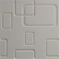 thumbnail image 5 of Ekena Millwork 19 5/8"W x 19 5/8"H Odessa EnduraWall Decorative 3D Wall Panel, Universal Aged Metallic Weathered Steel (Covers 2.67 Sq. Ft.), 5 of 6