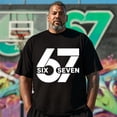 thumbnail image 2 of Big and Tall T Shirts Men Graphic Tee Shirt Short Sleeve Plus Size 2XL T0 5KPG W05, 2 of 8