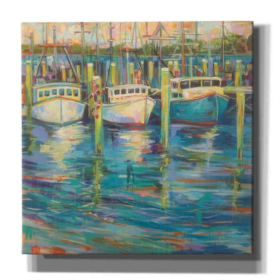 Epic Graffiti "Trio" by Jeanette Vertentes, Canvas Wall Art, 18"x18"
