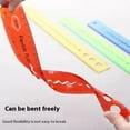 thumbnail image 5 of 4 Pcs Flexible Rulers, 30cm Flexible Bendable Plastic Ruler, 5 of 9