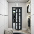 thumbnail image 3 of Sliding Closet Bi-fold Doors | Veregio 7602 Antracite with Frosted Glass, 3 of 5