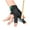 Black, variant on McDermott Billiard Pool Cue Glove - for Right Hand (Left-Handed Player), Large, Pink
