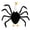 Black, variant on Halloween Porch Goose Costume Spider Outfit, 8 Furry Legs Spooky Goose Clothes for Cement Lawn Goose Statue Front Porch Yard Garden Halloween Decor, Holiday Cosplay Costume for Goose (Spider Legs)