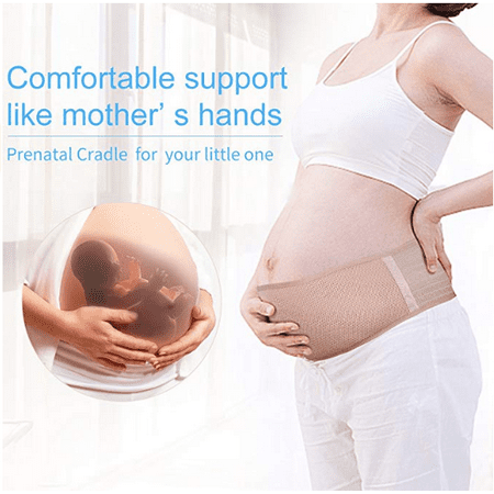 Maternity Belt, Pregnancy Support Belt, Back Support Protection- Breathable Belly Band That Provides Hip, Pelvic, Lumbar and Lower Back Pain