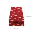 thumbnail image 3 of Dvkptbk Table Chemin Décoratif de la Saint-Valentin, Chemin de Table à Lèvres Rouges 13 x 35 Pouces pour Décorations de la Saint-Valentin, Chemins de Table d'Hiver pour Décorations Romantiques de la Maison et du Salon, 3 of 7
