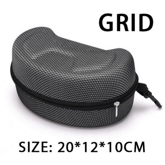 Ski Goggles Hard Case,Snowboard EVA Goggles Box Diving Masks Cases Protection Cover Carrying Zipper Buckle