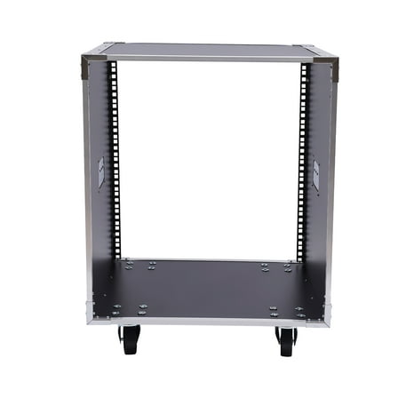 ChicHomey Rolling Network Server Data Cabinet Enclosure Rack Equipment Rack Cabinet 12U