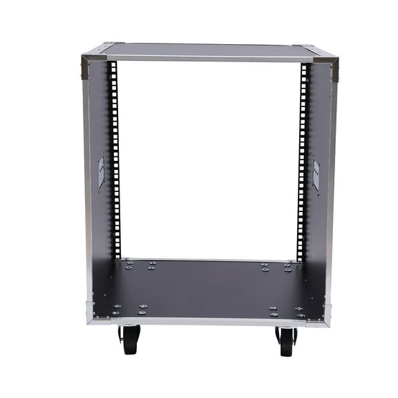 ChicHomey Rolling Network Server Data Cabinet Enclosure Rack Equipment Rack Cabinet 12U