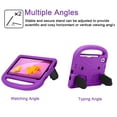 thumbnail image 5 of Allytech Children-Friendly Cover for iPad Mini 6 Case 2021 8,3 inch, Light EVA Shockproof Protective Handle Grip Slim Foldable Kickstand Kidsproof Case for iPad Mini 2021(6th Gen 8.3"), Purple, 5 of 7