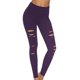 thumbnail image 1 of Gibobby Mujeres Pantalones Térmicos Leggings Leggings de cintura alta con de cadera de color sólido para mujer, pantalones cortos grandes(Morado,XG), 1 of 4