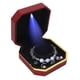thumbnail image 5 of Caja De Exhibición De Joyería, Caja De Almacenamiento De Pulsera LED Compacta Portátil Exquisita Firme Estable De Moda Para Compromiso Para Propuesta Para Boda ANGGREK Otros, 5 of 8
