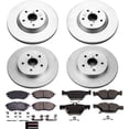 thumbnail image 2 of PowerStop Front and Rear Geomet Coated Brake Rotor and Pad Kit Fits: SUBARU Select Models CRK7028, 2 of 5