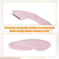 thumbnail image 4 of Unique Bargains 6Pcs Eyebrow Razor Facial Razor Brow Shaper Eyebrow Trimmer Tool Pink Purple ABS Stainless Steel, 4 of 7