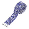 thumbnail image 3 of LYUMO 1yard 30mm Diamond Mesh Wrap Roll Sparkle Crystal Rhinestone Ribbon Decoration, Diamond Mesh Wrap, Rhinestone Ribbon, 3 of 8