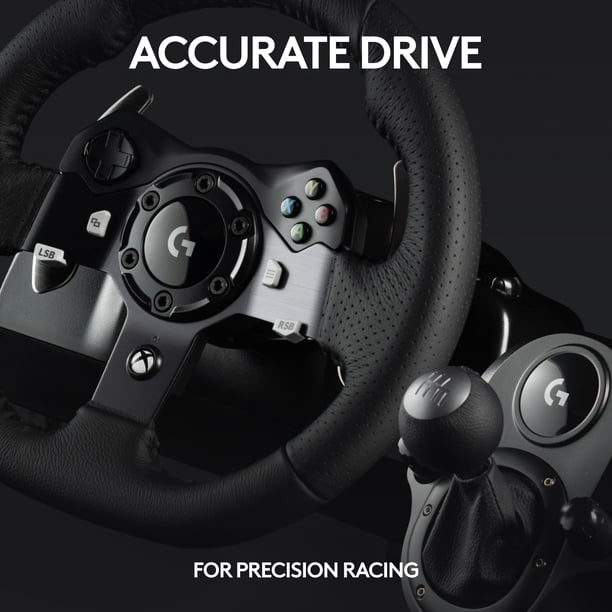 Logitech G920 Wheel and Shifter Bundle for XBOX, Real Force