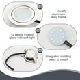 thumbnail image 3 of 12V DC 2W Range Hood Lights with EL Socket Male, 2Pack Hole Closet Stove LED Light Recessed, Kitchen Light Bulb, 3 of 7