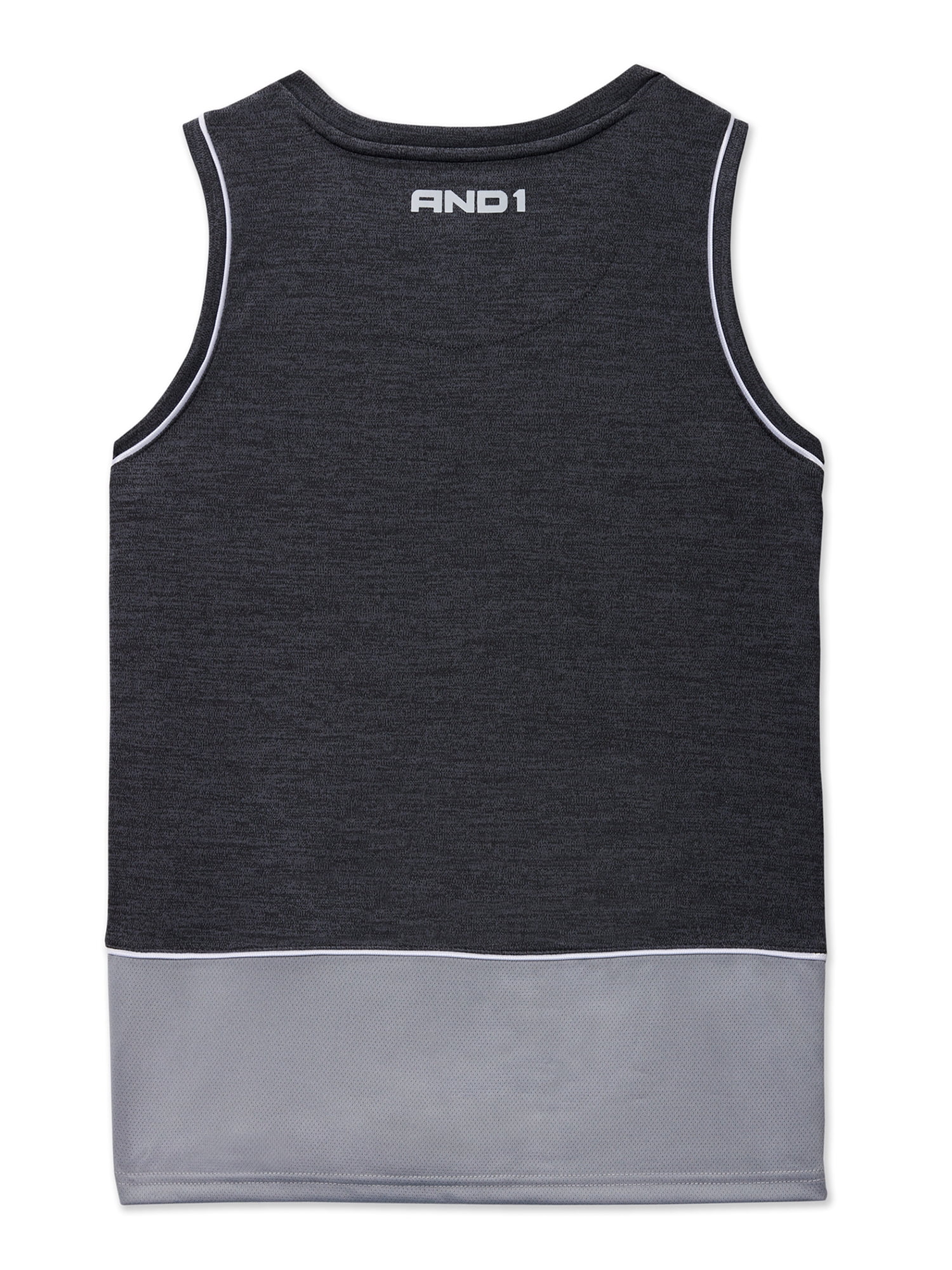 AND1 Boys Basketball Tank Top 2-Pack, Sizes 4-18