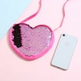 thumbnail image 3 of Mini Heart Shape Crossbody Handbag Shoulder Bag For Little Girls, 3 of 6