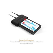 Icy Dock MB931U1VBR1 EZ-Adapter Ex USB-C/A Gen 2 U.2 NVMe SSD Enclosure
