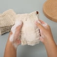 thumbnail image 2 of Naierhg 5Pcs Soap Saver Bag with Drawstring Lightweight Portable Reusable Foaming Drying Mesh Soap Bag Exfoliating Pouch Coffee 5pcs, 2 of 8