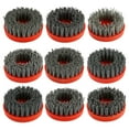 thumbnail image 3 of 1PC 4Inch Circular Antique Abrasive Brush Stone Granite Polishing Cleaning M14, 3 of 4