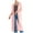 Gray, variant on GEWSEY Women's Lightweight Longer Length Open-Front Long-Sleeve Cardigan Sweater (Pink, One Size)