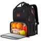 thumbnail image 1 of MATEIN Mochila para Laptop Mujer, Mochila con Lonchera de 15.6 pulgadas con puerto USB, Mochila Termica Resistente al Agua, Mochila de Viaje para la Universidad, Trabajo, Negocios, Regalos para Mujer, 1 of 9