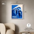 thumbnail image 4 of Orient Express Canvas Print Retro Fashion Decor by Art Remedy, Gallery Wrapped, 24 x 30, 4 of 6