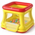 thumbnail image 1 of Castillo inflable QPAU 3 en 1 para niños pequeños con piscina de pelotas, 1 of 7