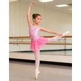 thumbnail image 3 of Lanbubble Girls Gymnastics Leotards Sleeveless Ballet Leotard for Girl Dance Outfit with Skirt Hair Scrunchie 5-9 Years, 3 of 8