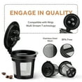 thumbnail image 2 of Tasse Filtre à Café avec Couvercle Rabattable Réutilisable de Qualité Alimentaire, Filtre à Café à Mailles Fines Détachable pour Ninja DualBrew Pro, 2 of 5