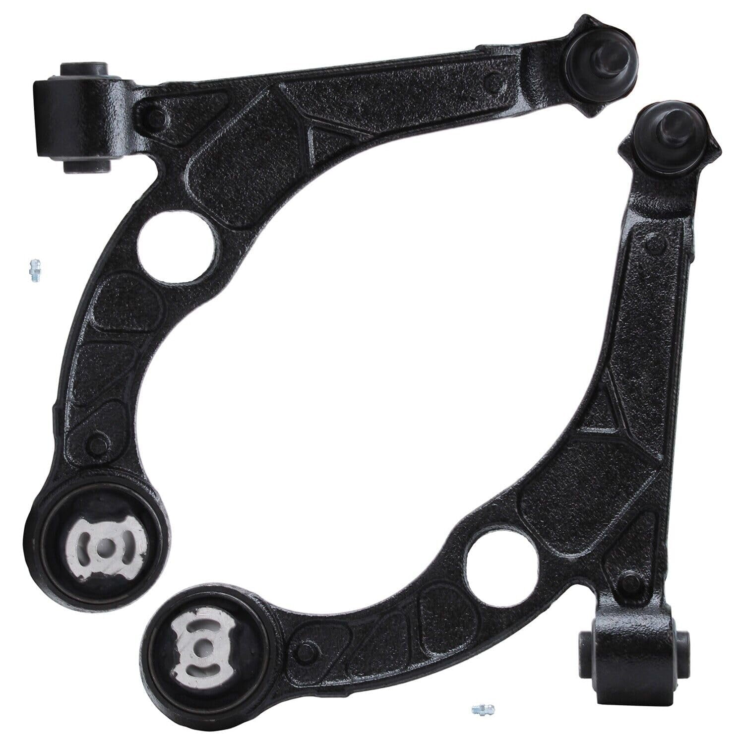 Detroit Axle - 12pc Suspension Kit for 2013-2016 Dodge Dart 2014 2015, 2 Ready Struts, 2 Lower Control Arms w/Ball Joints, 4 Inner & Outer Tie Rods 2 Sway Bars 2 Boots Replacement