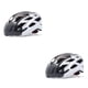 thumbnail image 2 of Casco de ciclismo ajustable Toystoory para mujeres adultas Blanco y Gris Tamaño libre, 2 of 6
