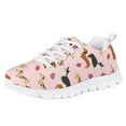 thumbnail image 1 of Pzuqiu Dachshund Little Kids Tennis Shoes Girls Size 13 Lightweight Walking Shoes Breathable Mesh Sneakers Running Shoes Lace Up, 1 of 5