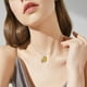thumbnail image 3 of Collar para mujer, joyería para mujer, joyería para mujer, collar geométrico de diamantes de imitación a la moda para mujer, collar con colgante, joyería de regalo, collar para mujer, 3 of 3
