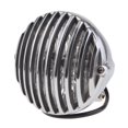 thumbnail image 1 of Parrilla Con Aletas De Delanteros LED Para -Rennfahrer Bobber Chopper Soledad Faro de la motocicleta, 1 of 8