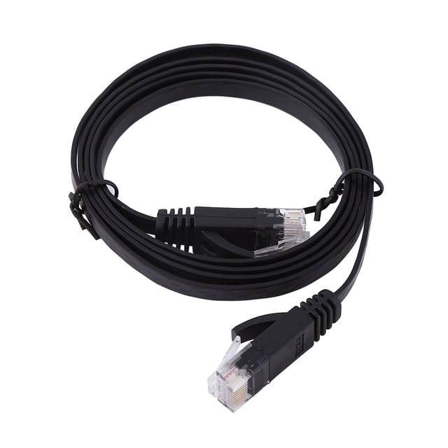 Cable Plano, Cable Impermeable De Atenuación Pequeña, Para Computadora Portátil Al Aire Libre ANGGREK Ethernet Network Flat LAN Cable