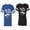 Men Royal / Women Black, variant on Love Her Him To Death Matching Couple Cotton Jerseys (Men Royal / Women Black) (Men S / Women S)