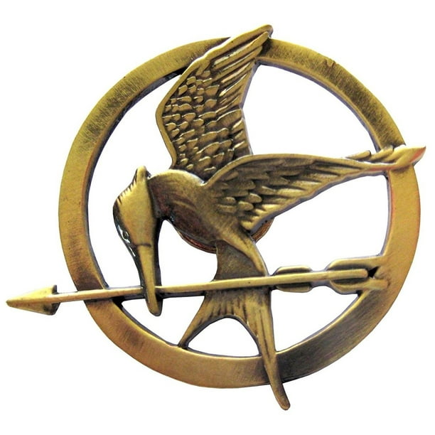 The Hunger Games Prop Replica Mockingjay Pin - Walmart.com - Walmart.com
