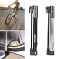 thumbnail image 1 of mfyjkho Bomba para bicicleta de montaña SHAOO, minibomba universal francesa de aleación de aluminio con soporte, 290 mm, incluye boquilla y herrajes de montaje., 1 of 2